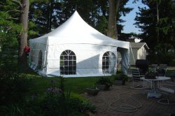 15 x 30 Tent Rental 50 Person Package Enclosed