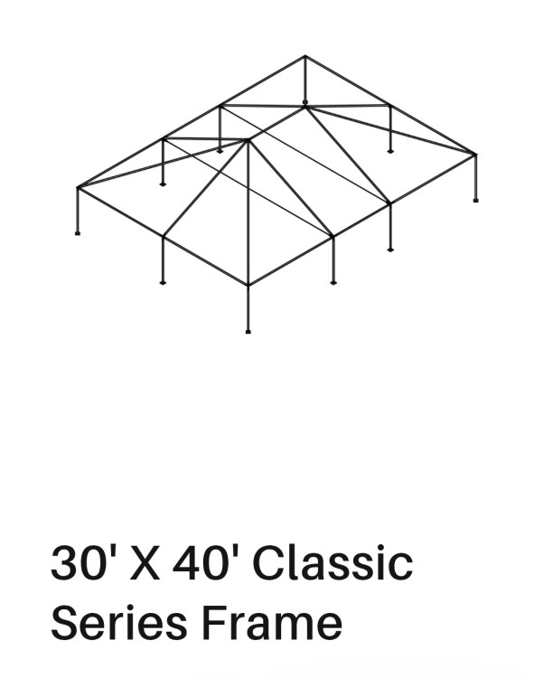30x40 Tent Rental
